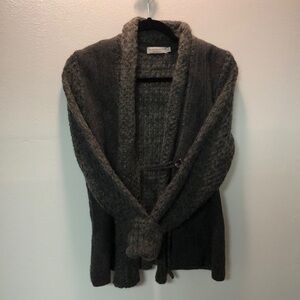 Stambecco Italian Mohair Wool Knitblend sweater cardigan SzL